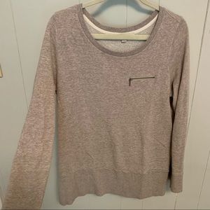 LOFT | tan sweatshirt top